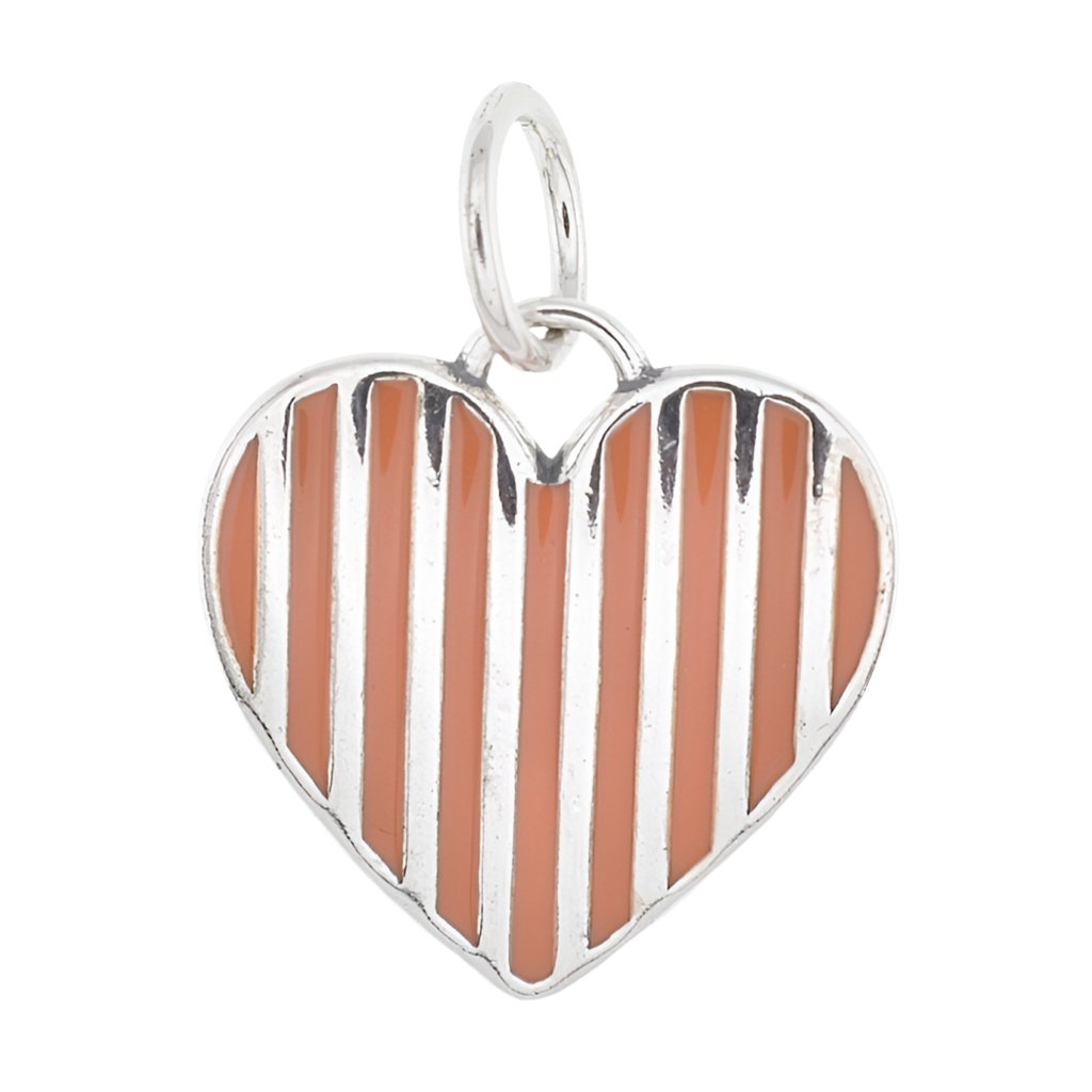 CP4042 W Heart Charm - Selah925.com