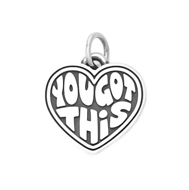 CP4053 You got this heart Charm - Selah925.com