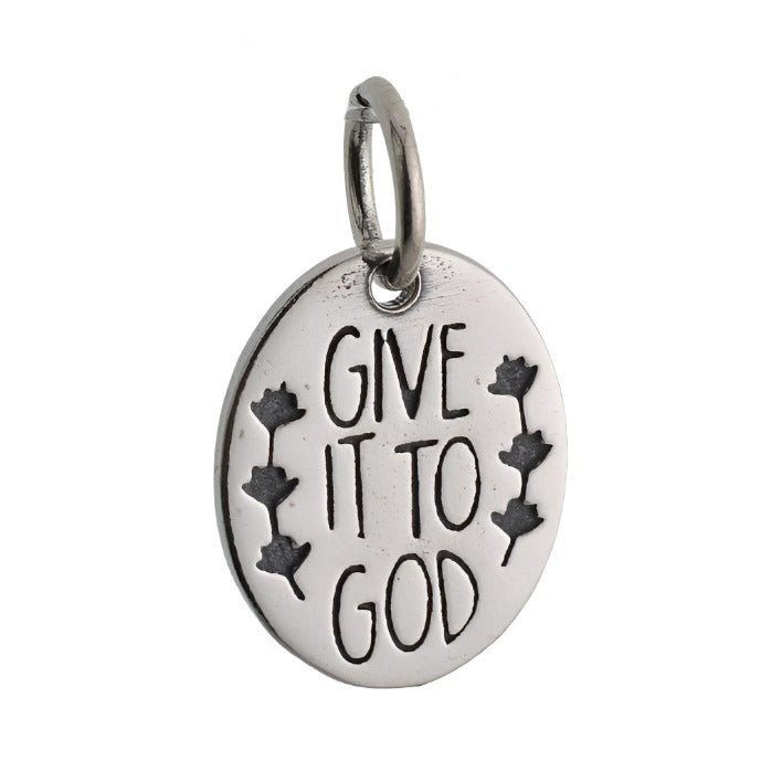 CP4072 Give it To God Charm - Selah925.com