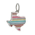 CP4079 Colorful Texas Map Charm - Selah925.com