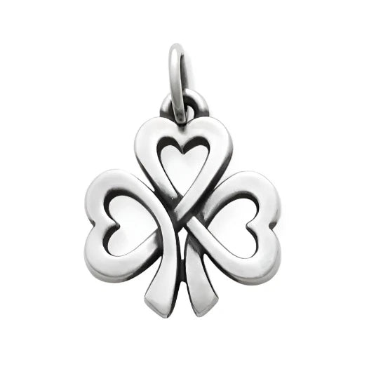 CP5006 Heart Clover Charm - Selah925.com