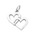 CP5017 Hearts Charm - Selah925.com