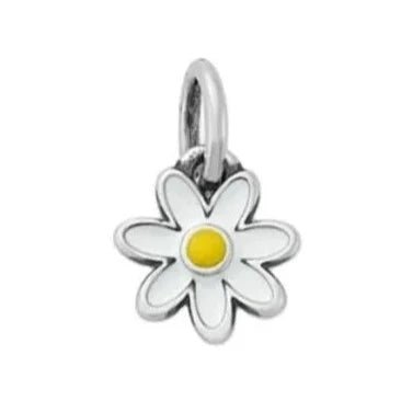 CP5030 White Flowers Charm - Selah925.com