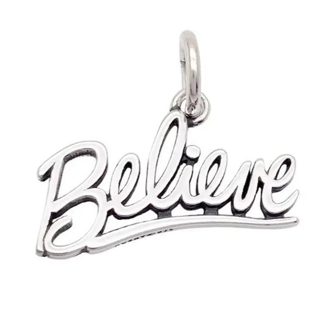 CP5044 Believe Charm - Selah925.com