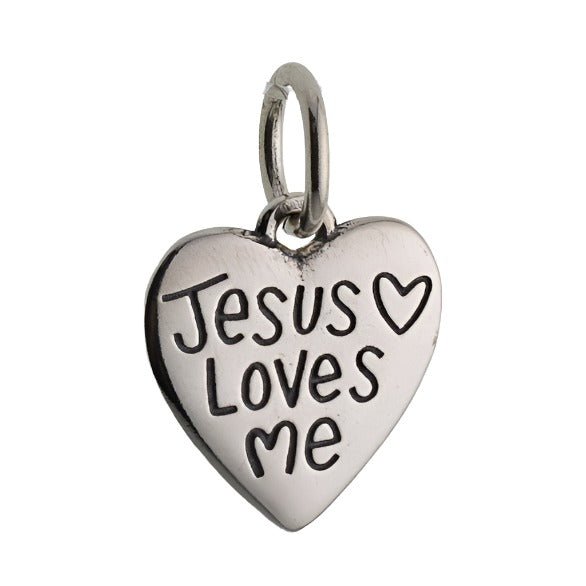 CP5073 Jesus Loves Me Charm - Selah925.com