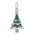 CP5093 Green Christmas Tree Charm - Selah925.com