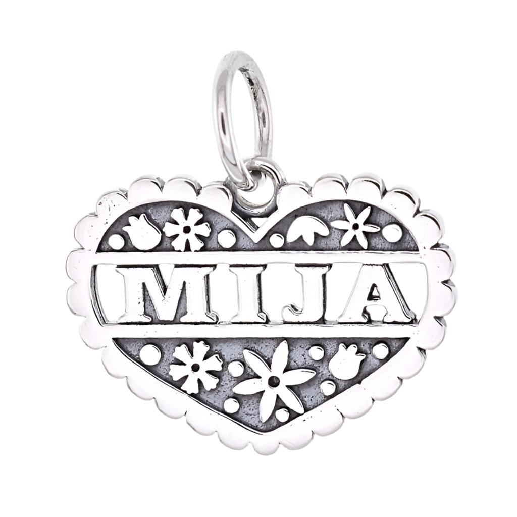 CP5102 Mija Heart Charm - Selah925.com