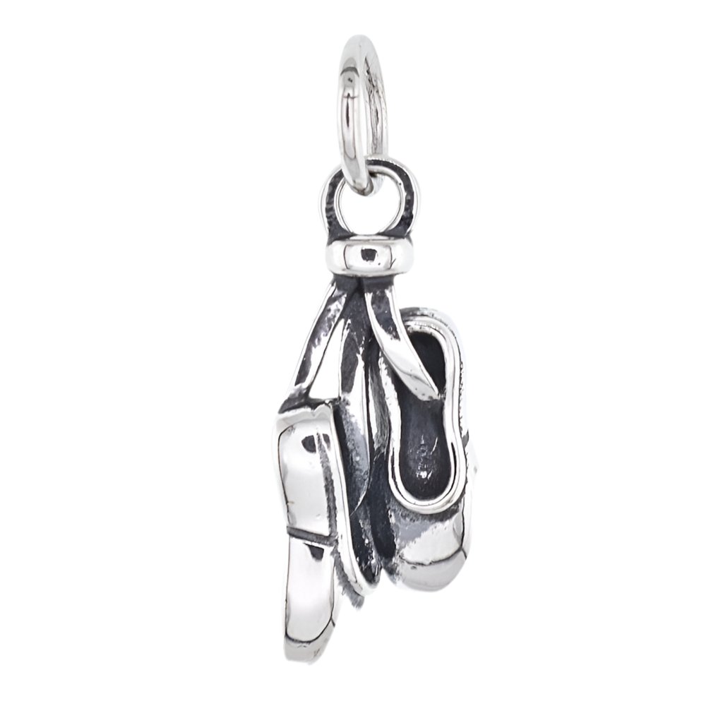 CP5112 Ballet Shoe Charm - Selah925.com