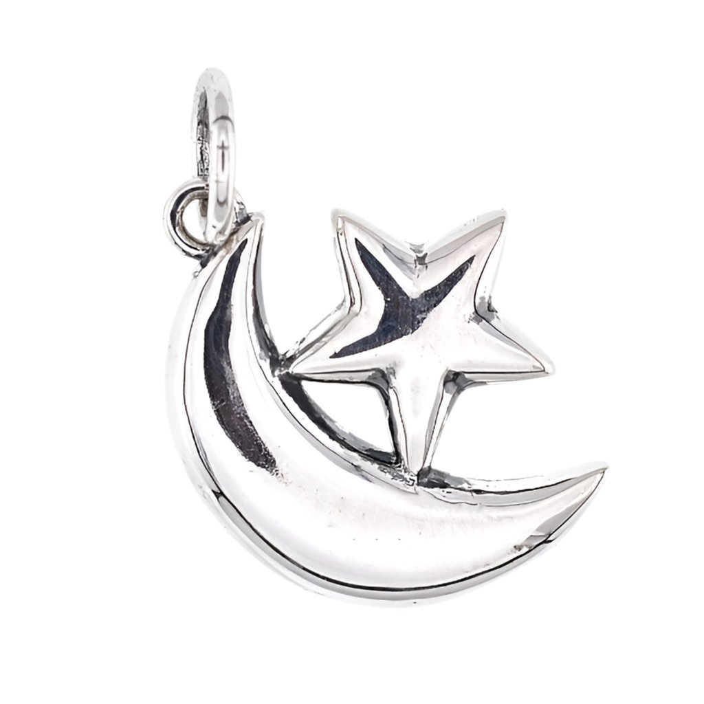 CP5141 Moon &amp; Star Charm - Selah925.com