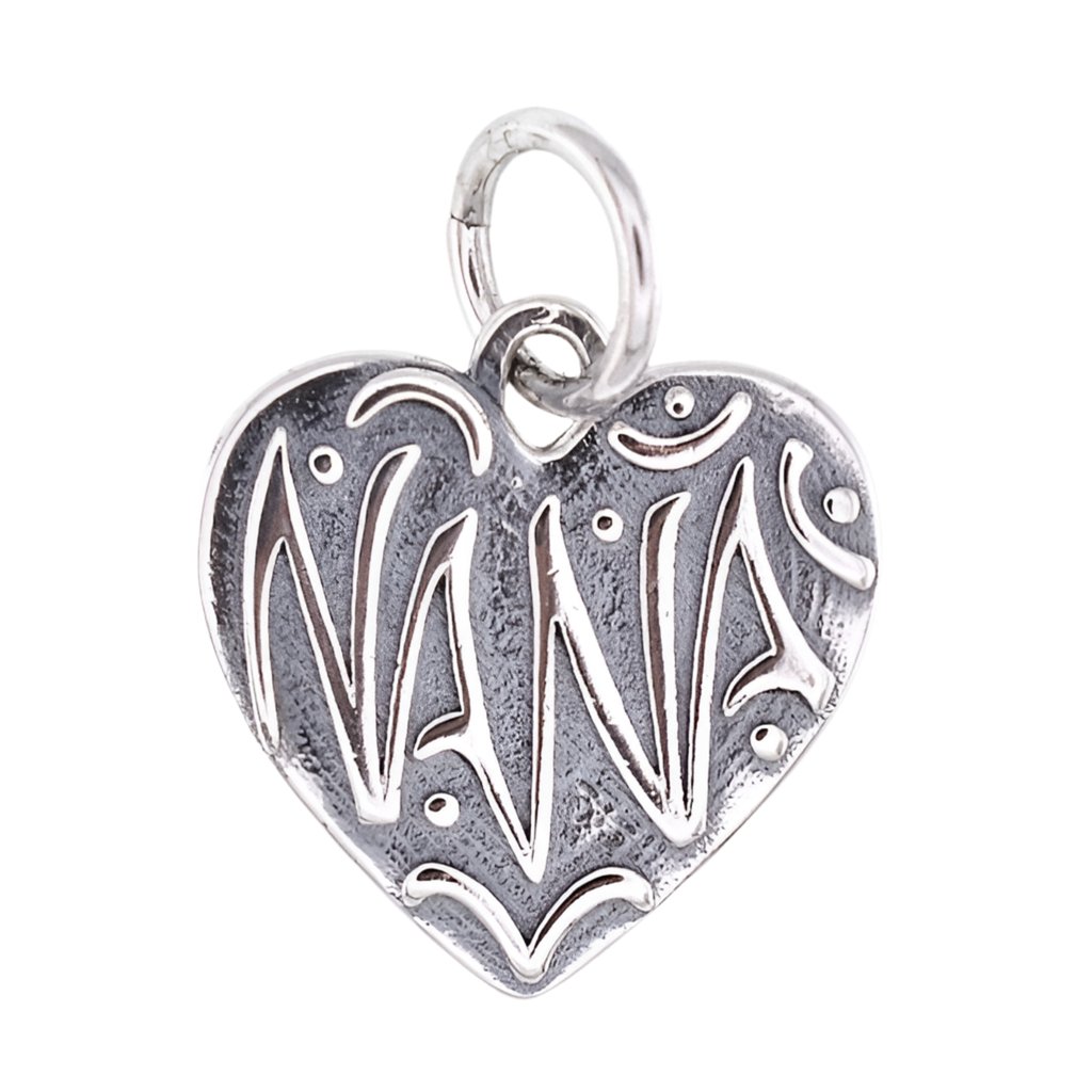 CP5196 Nana Heart Charm - Selah925.com