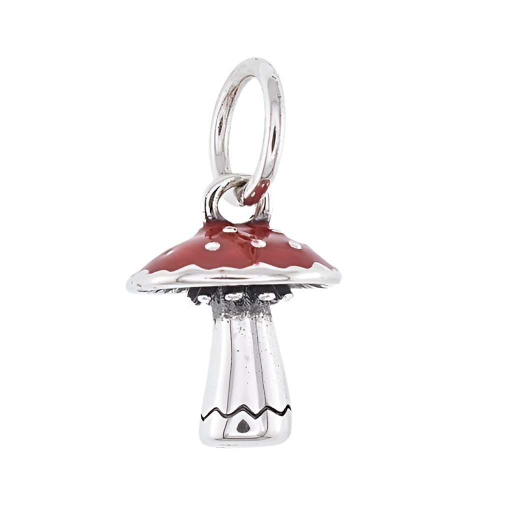 CP5203 Red Mushroom Charm - Selah925.com