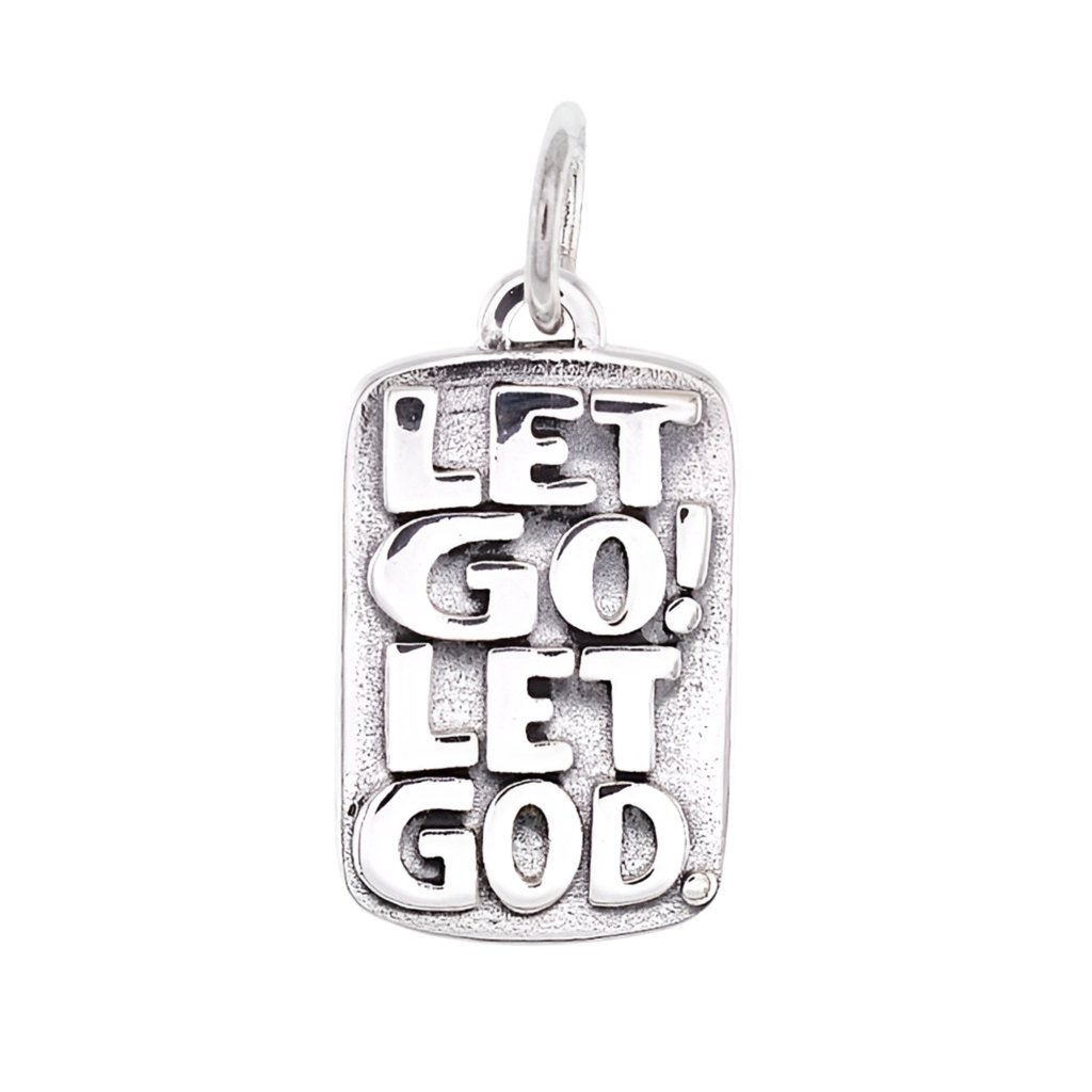 CP5204 Let Go Let God Charm - Selah925.com