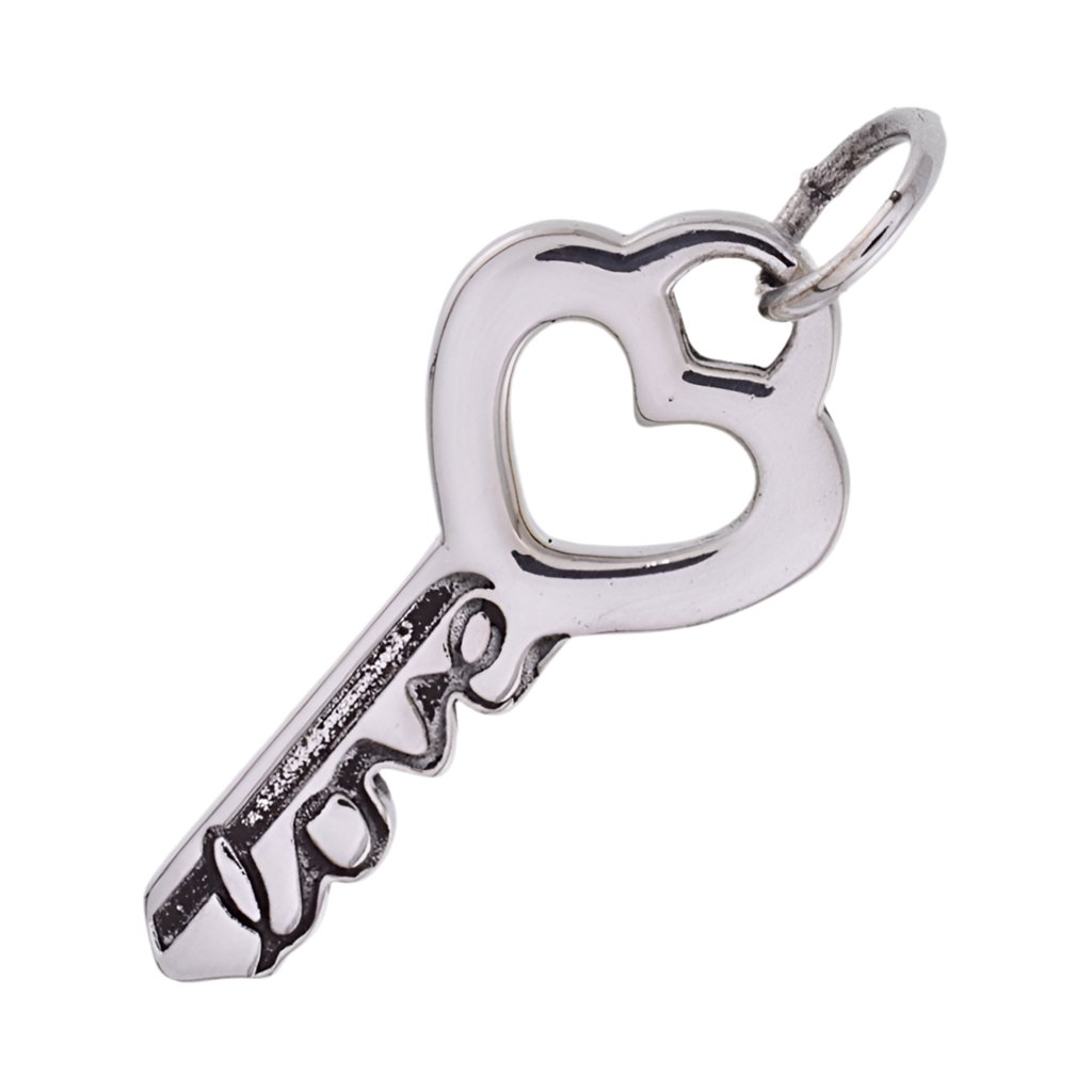 CP5214 Love Key Charm - Selah925.com