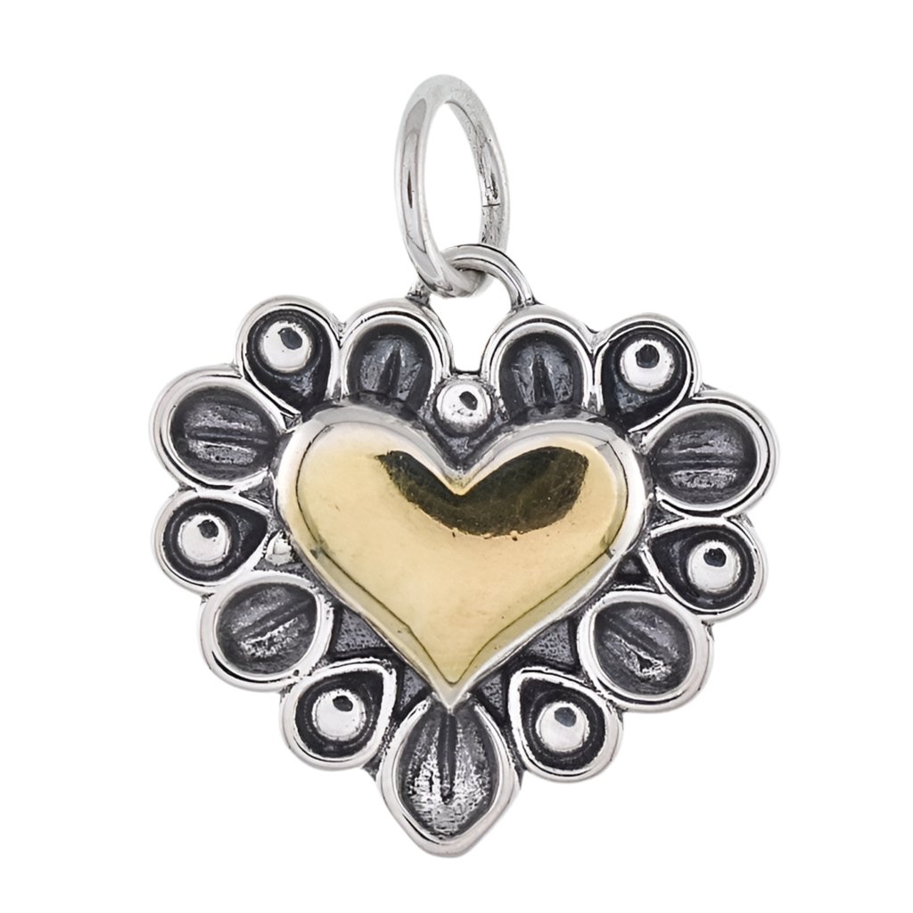 CP5217 Heart Charm - Selah925.com