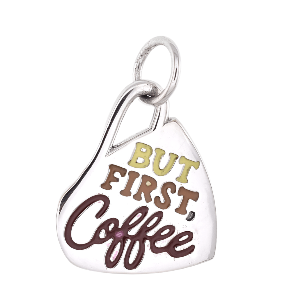 CP5248 But First Coffee Charm - Selah925.com