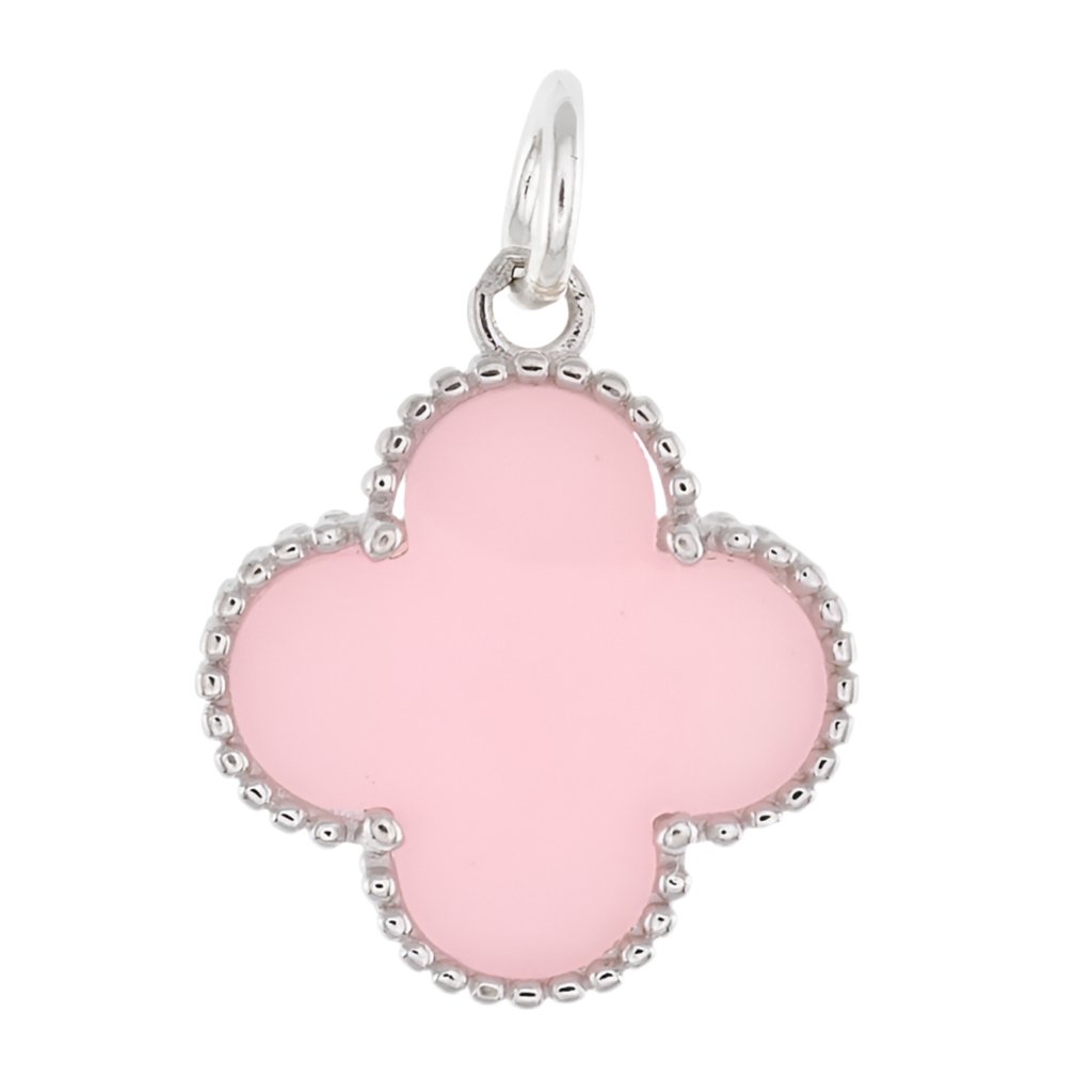 CP6001 Pink Clover Charm - Selah925.com