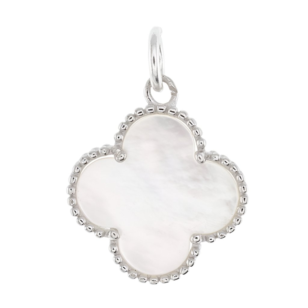 CP6001 White Clover Charm - Selah925.com