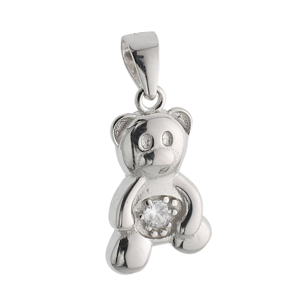 CP8002 Bear Pendant - Selah925.com