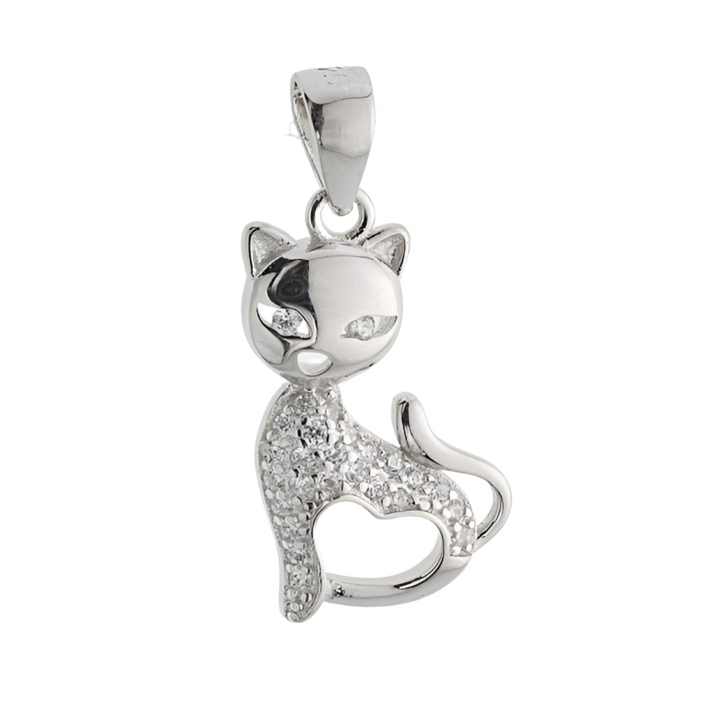 CP8003 Cat Pendant - Selah925.com