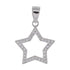 CP8008 CZ Star Pendant - Selah925.com