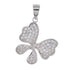 CP8009 CZ Butterfly Pendant - Selah925.com