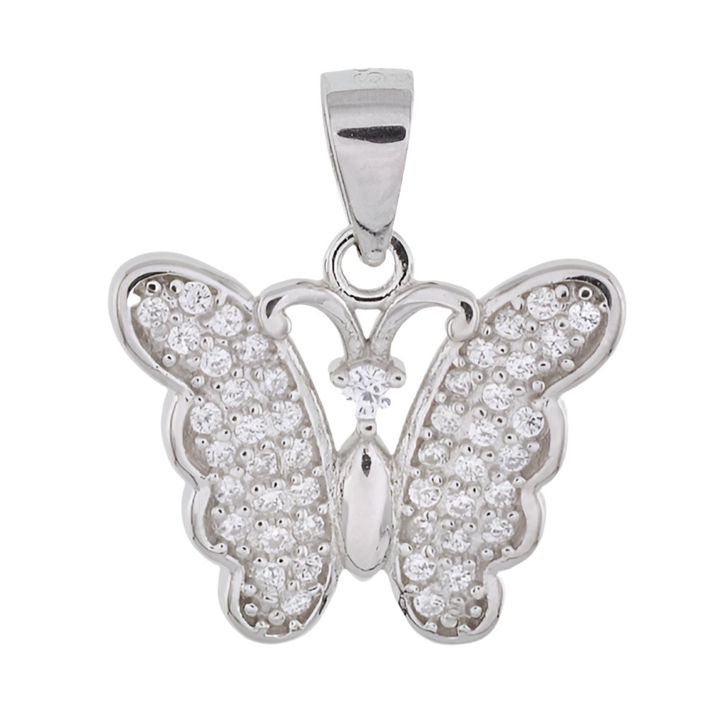 CP8011 Butterfly Pendant - Selah925.com