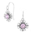 E2019 Pink Gemstone Earrings - Selah925.com