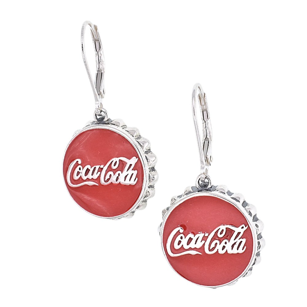 E2031 Red Soda Earrings - Selah925.com