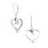 E2040 Always Forever Heart Earrings - Selah925.com