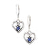 E3008 Blue Gemstone Earrings - Selah925.com