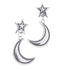 E4040 Moon & Star Earrings - Selah925.com