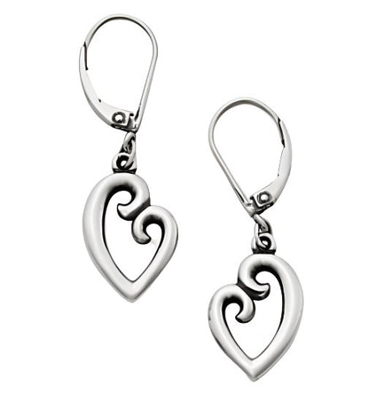 E5030 Heart Earrings - Selah925.com