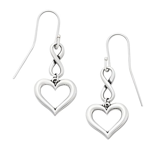 E5032 Heart Earrings - Selah925.com