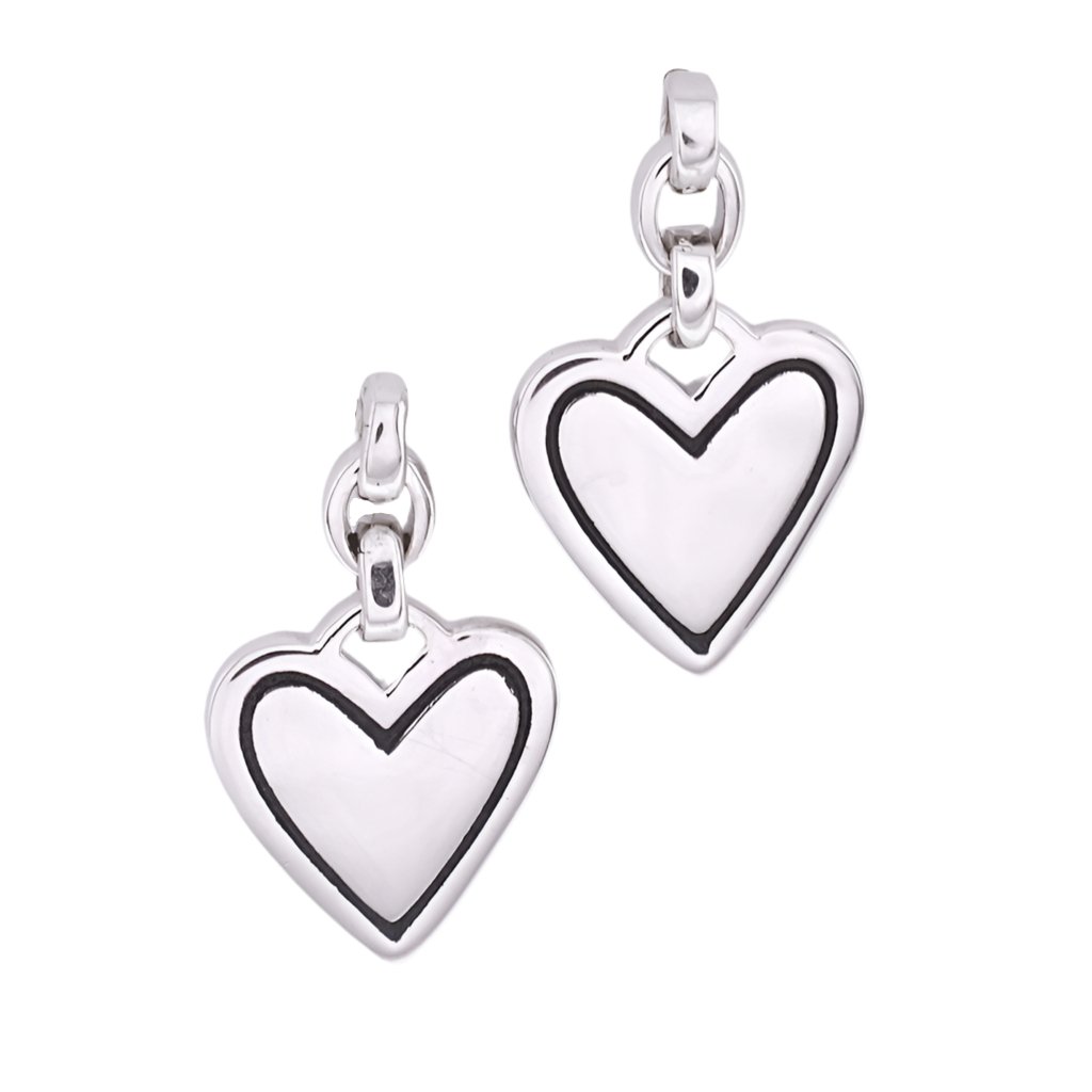 E5033 Rhodium Plated Earrings - Selah925.com