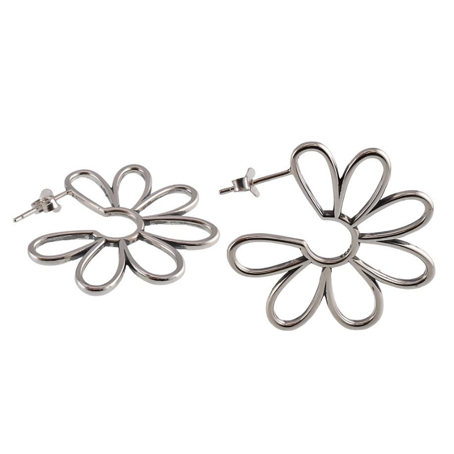 E5049 Flower Earrings - Selah925.com