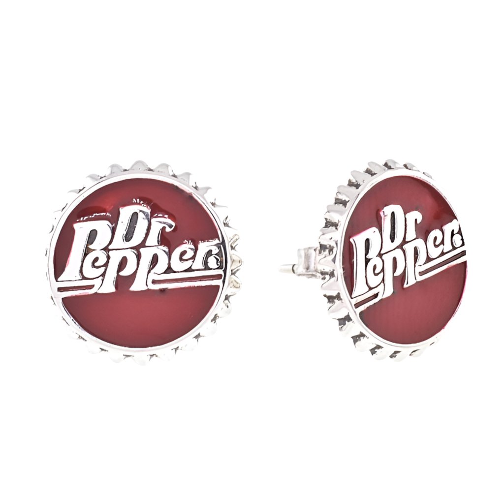 E5061 Dr Pepper Earrings - Selah925.com