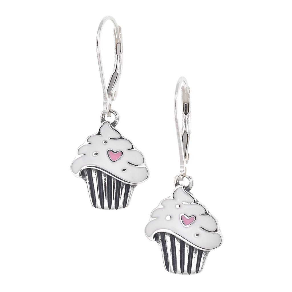 E5063 Cup Cake Earrings - Selah925.com