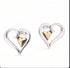 E5068 Gold Heart Earrings - Selah925.com