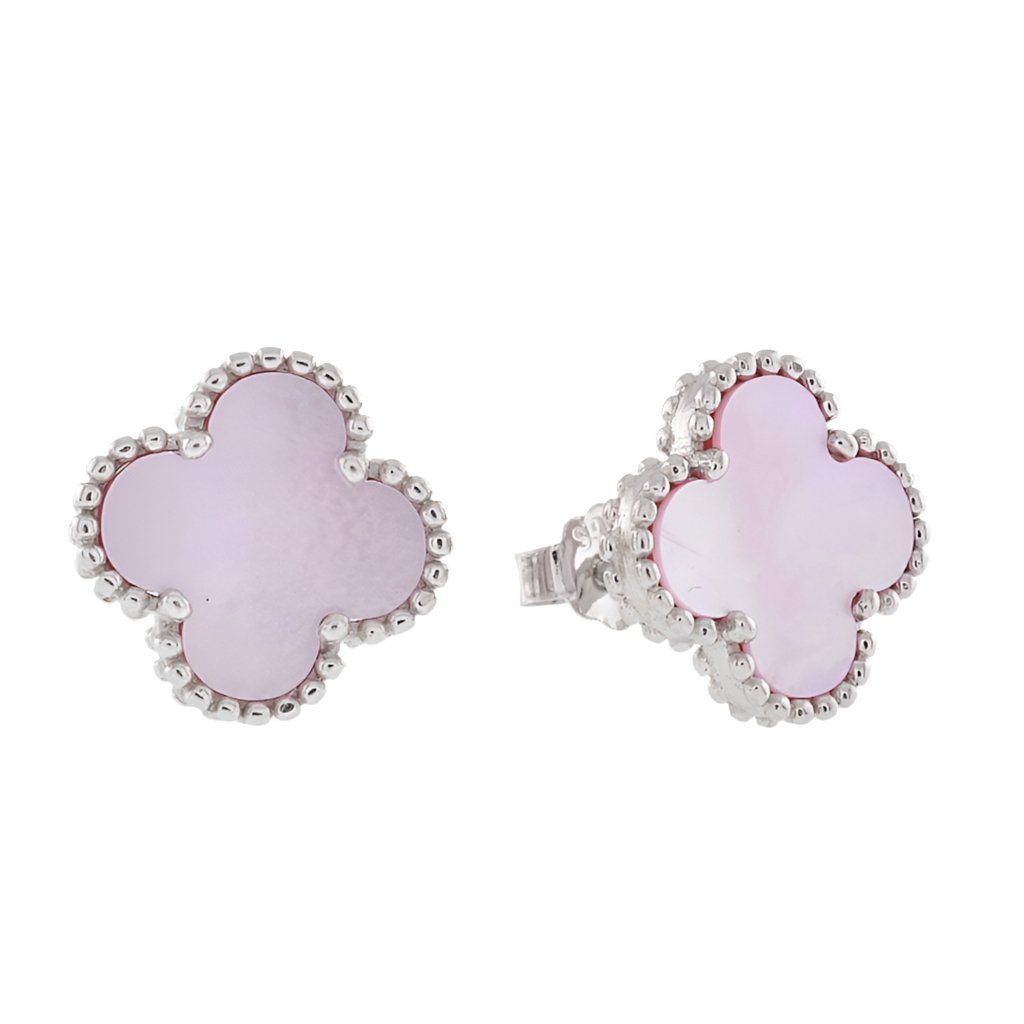 E6017 Power Pink 12mm Earrings - Selah925.com