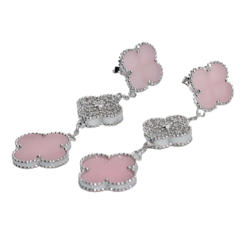 E6018 Pink Earrings - Selah925.com