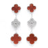 E6018 Red Earrings - Selah925.com