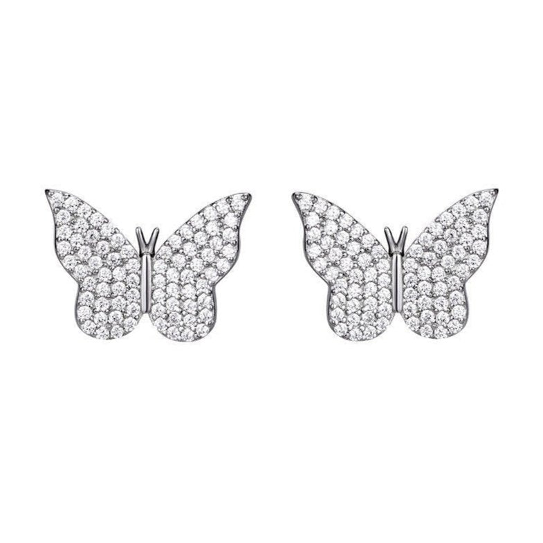 E8000 Butterfly Earrings - Selah925.com