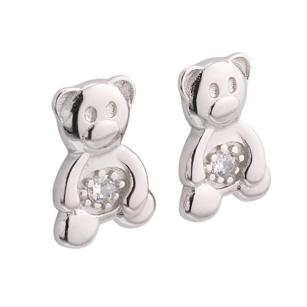 E8002 Bear Earrings - Selah925.com