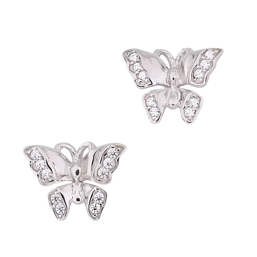 E8021 Butterfly Earrings - Selah925.com