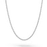 N2001 Rhodium Rope 030 chain - Selah 925