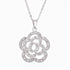 NP1006 Necklace and Rose Pendant Set - Selah925.com