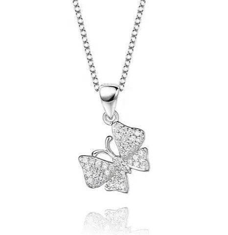 NP6001 Butterfly Necklace - Selah925.com