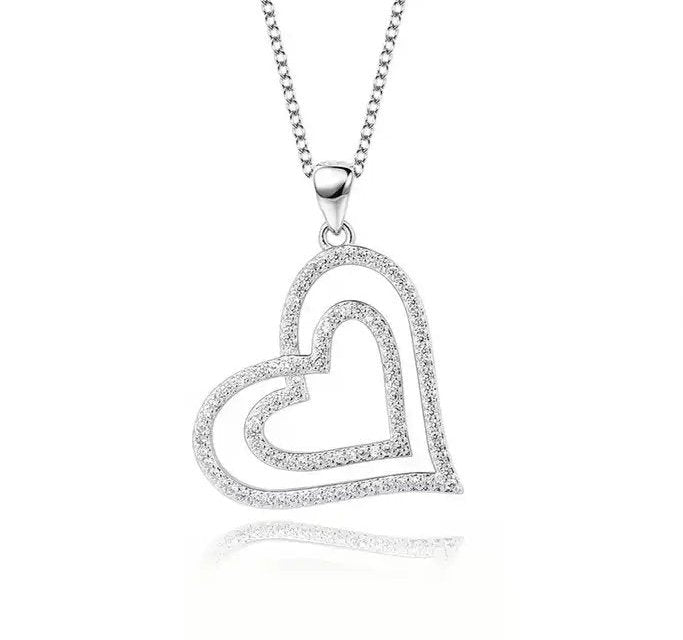 NP6024 Heart Necklace - Selah925.com