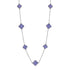 NP6028 Purple Clover Necklace - Selah925.com