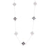 NP6041 CZ Gray Pendant with 18in Necklace - Selah925.com